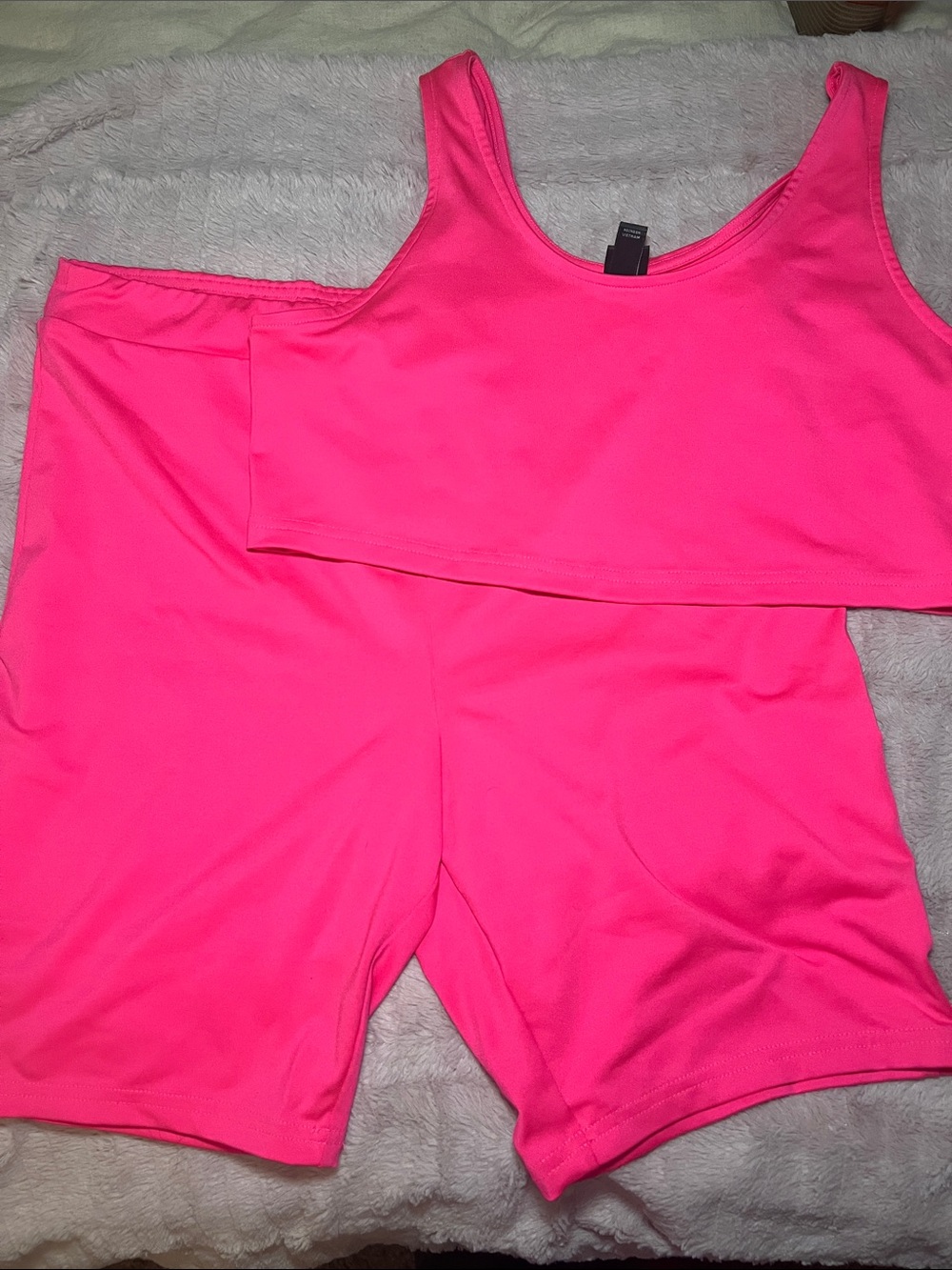 Wild Fable Hot Pink Biker short set